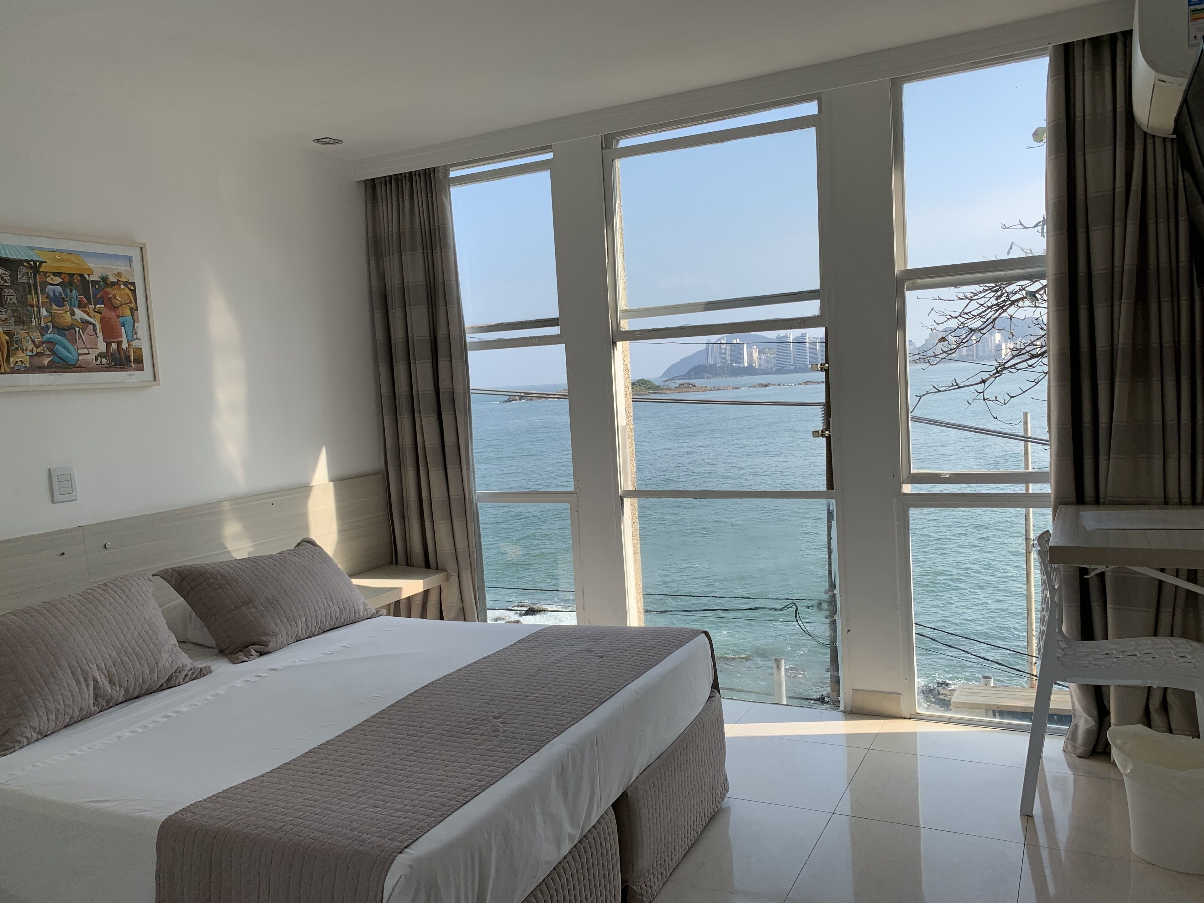 comfort double room, beach view | minibar, blackout curtains, free wifi, bed sheets