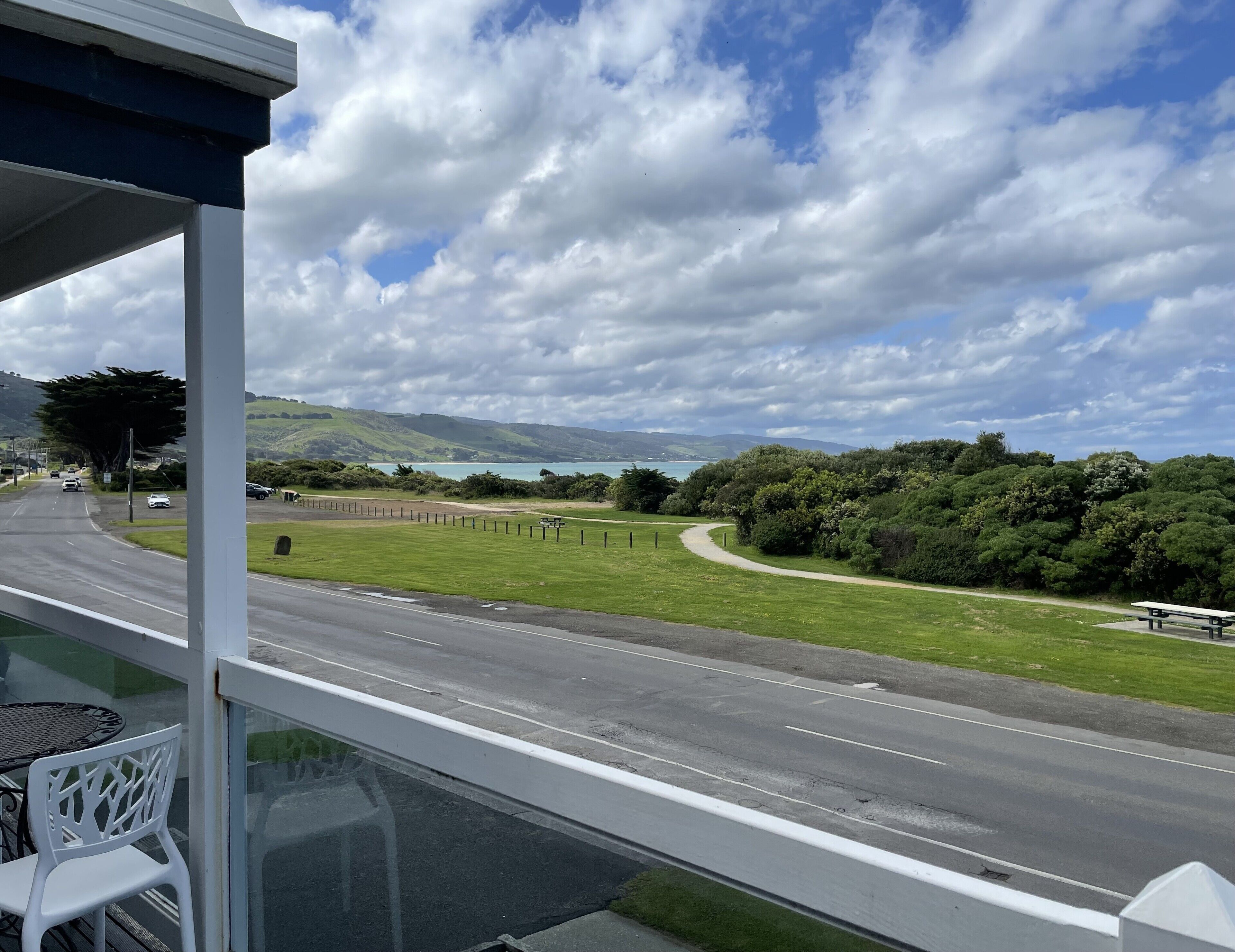 Three Bedroom House - Ocean View | Living area | 32-inch LCD TV with digital channels, TV