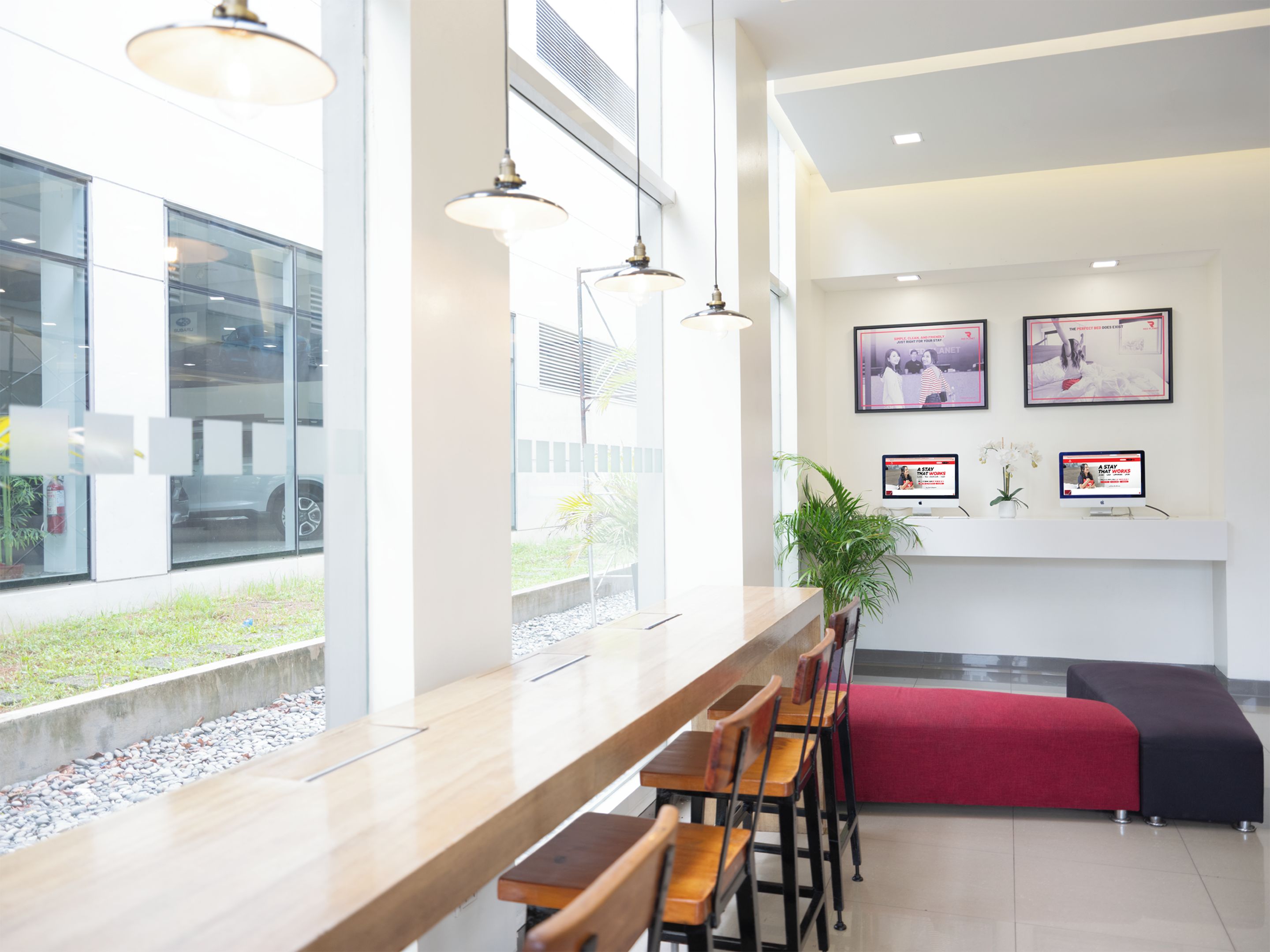 Sitzecke in der Lobby