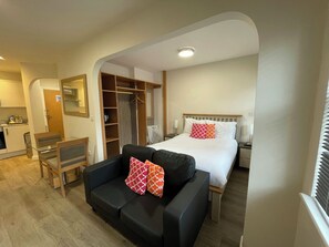 Desk, iron/ironing board, cots/infant beds, rollaway beds - City Wall House by House of Fisher (Reading)