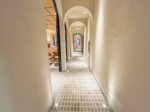 Interior entrance