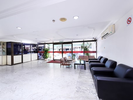 Sala de estar en el lobby