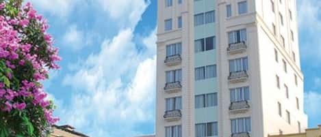 Fassade der Unterkunft