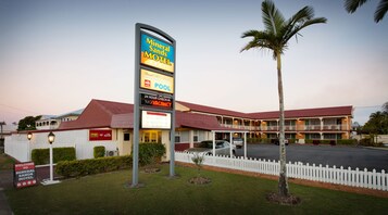 Front of property - evening/night
