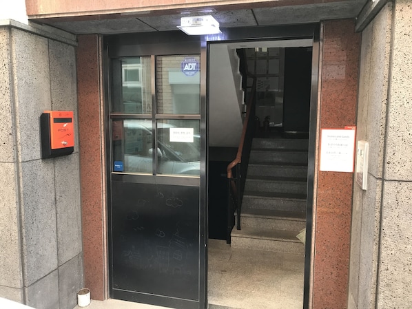 Interior entrance