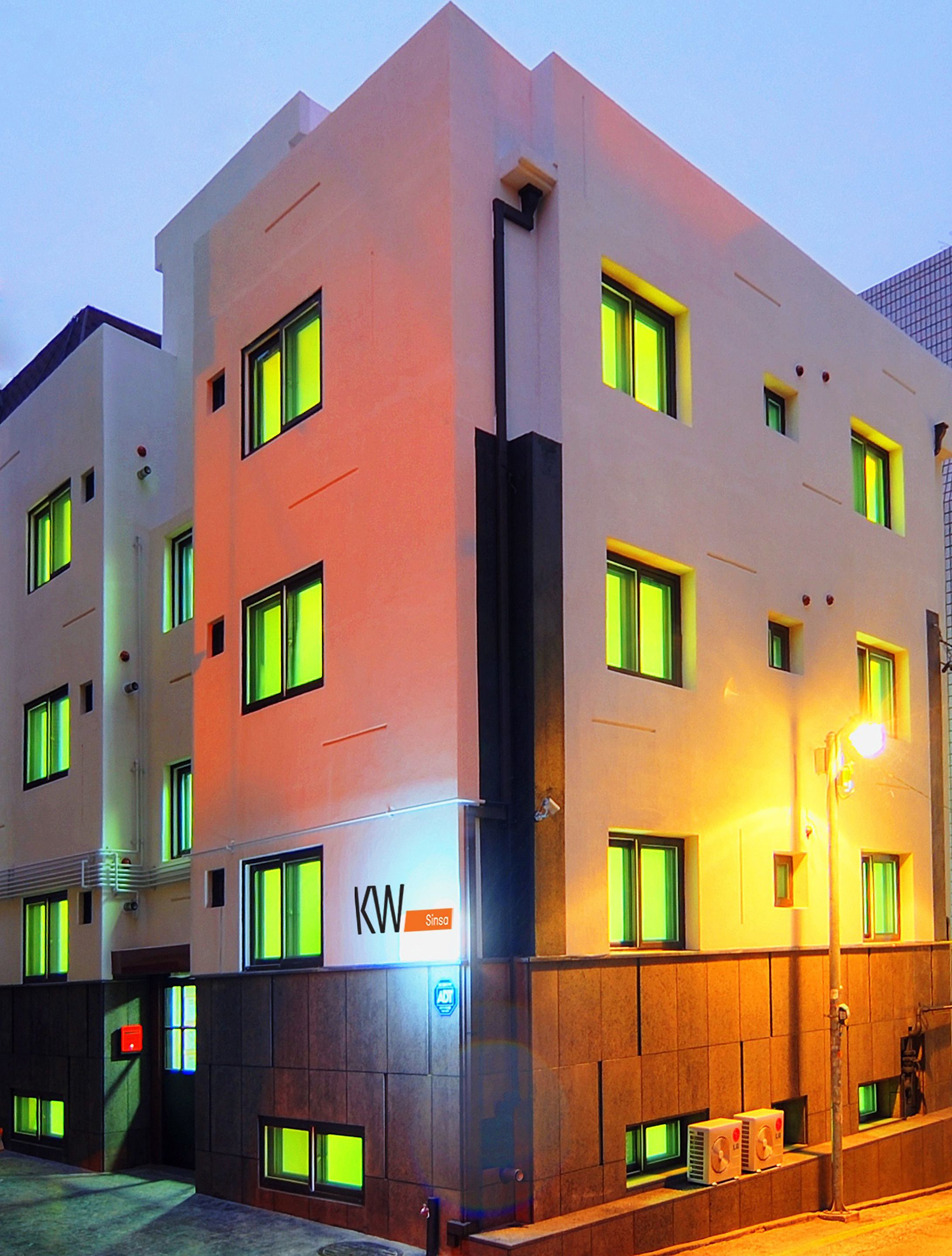 Front of property - evening/night