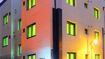 Front of property - evening/night