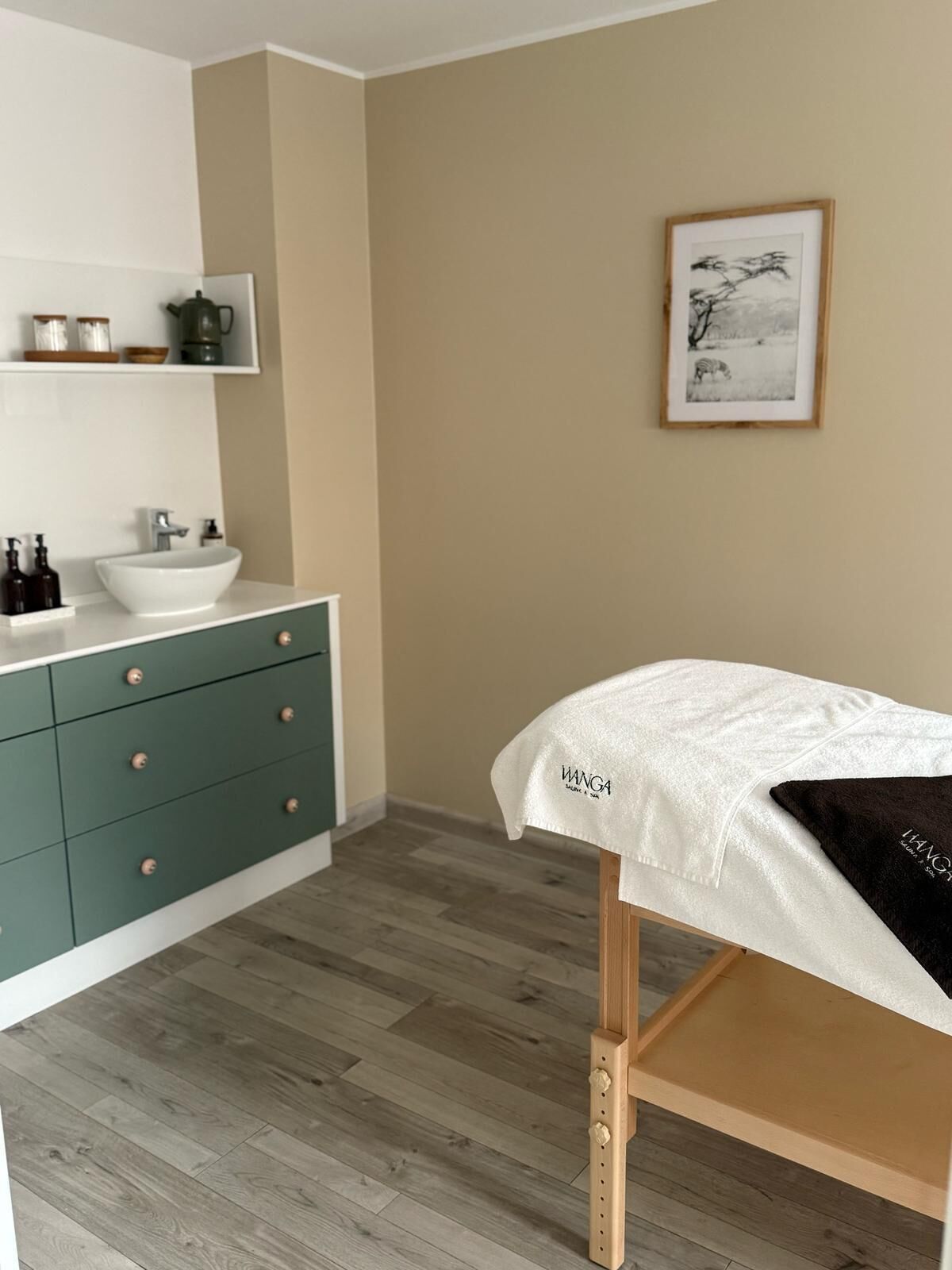 Behandlungsräume für Paare, Massageanwendungen