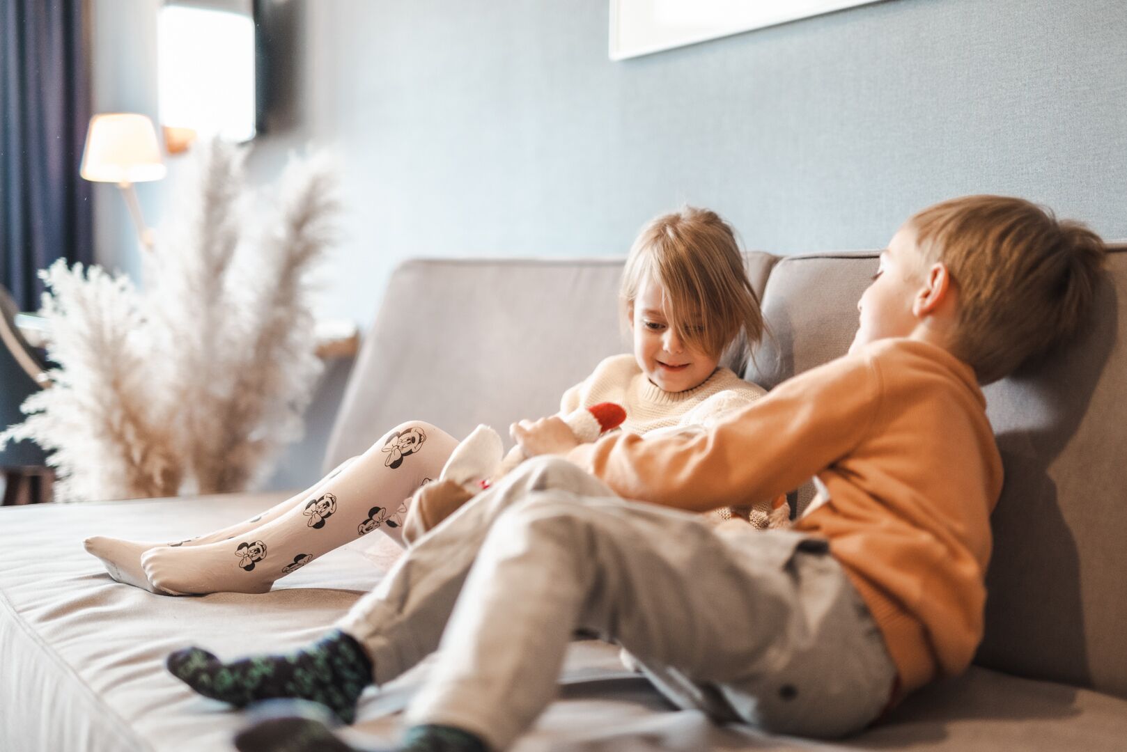 deluxe studio (family) | in-room safe, desk, laptop workspace, iron/ironing board