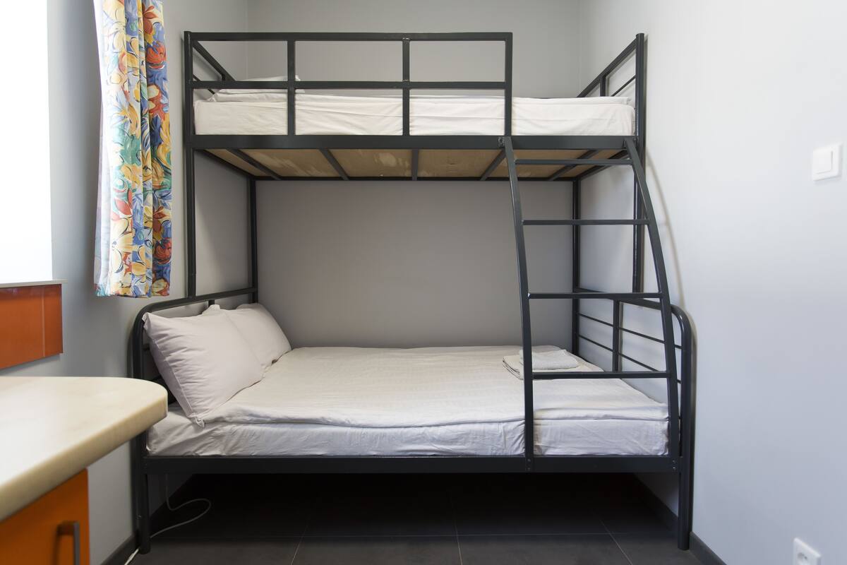 Desk, iron/ironing board, free WiFi, bed sheets