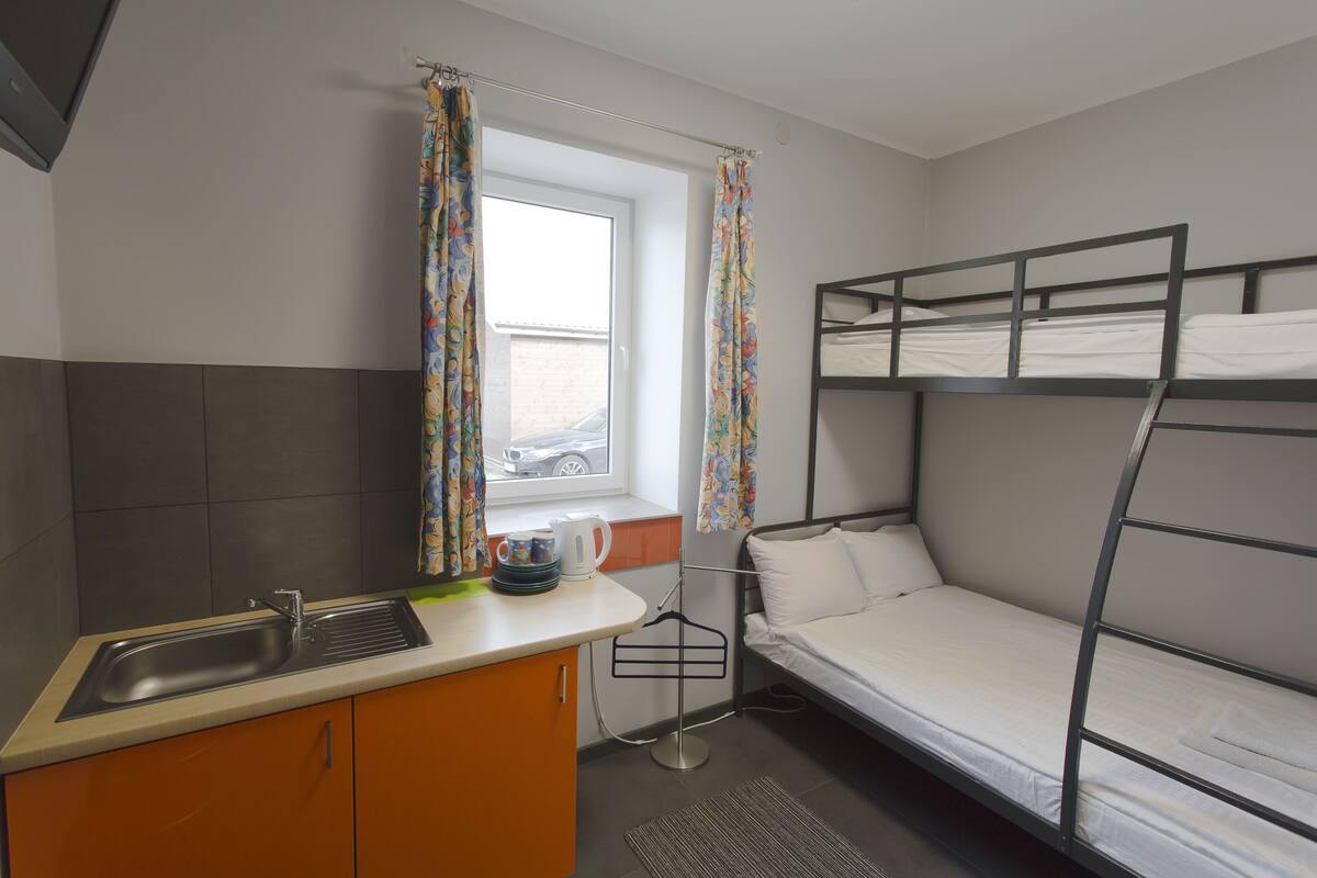 Desk, iron/ironing board, free WiFi, bed sheets