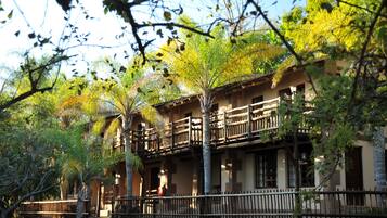 Majoituspaikan julkisivu