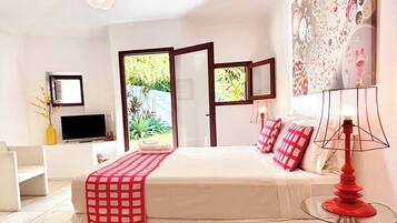 Ropa de cama de alta calidad y minibar