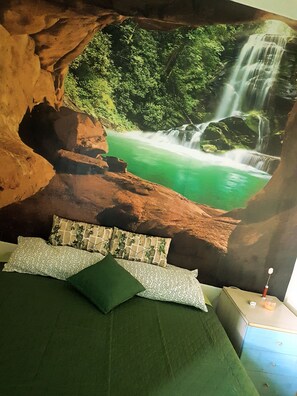 Chambre Double, balcon