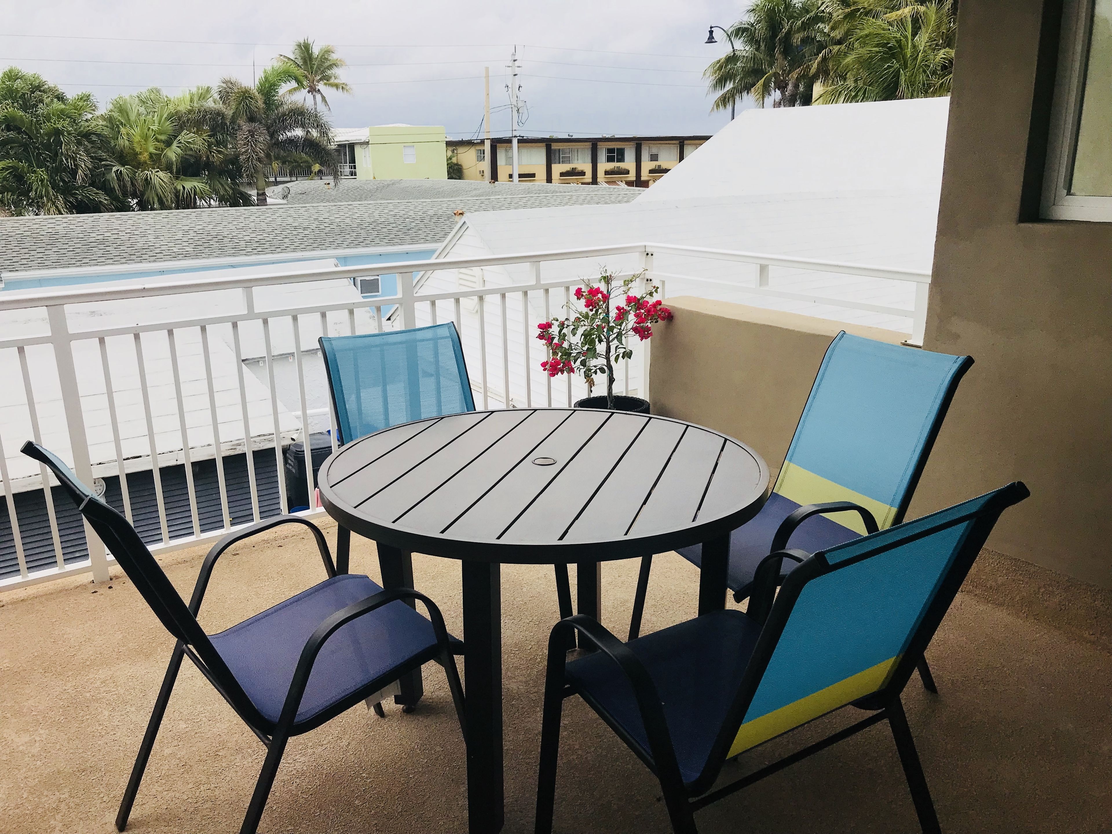 exclusive suite 2:  1 queen, 1 king, 1 futon | terrace/patio