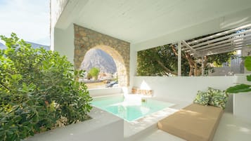 Leilighet – deluxe, 3 soverom, spabadekar | Terrasse/patio