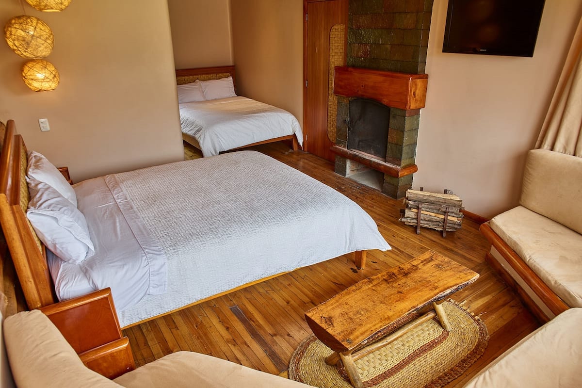 Family Room with Garden View | 2 habitaciones, wifi gratis y ropa de cama