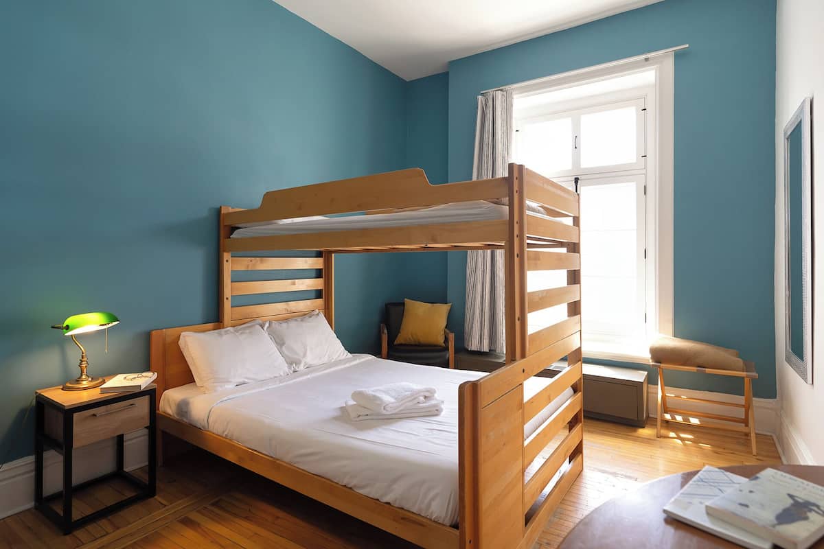 Blackout drapes, iron/ironing board, free WiFi, bed sheets