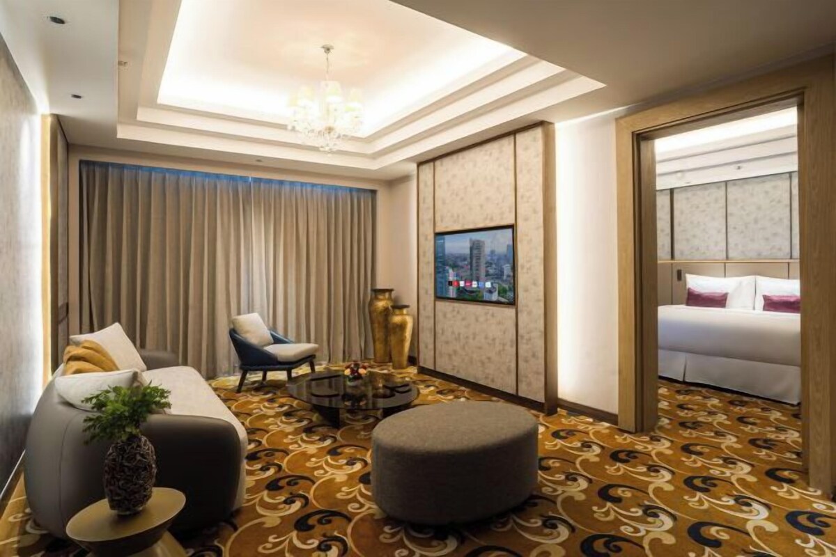 Ropa de cama de alta calidad y minibar