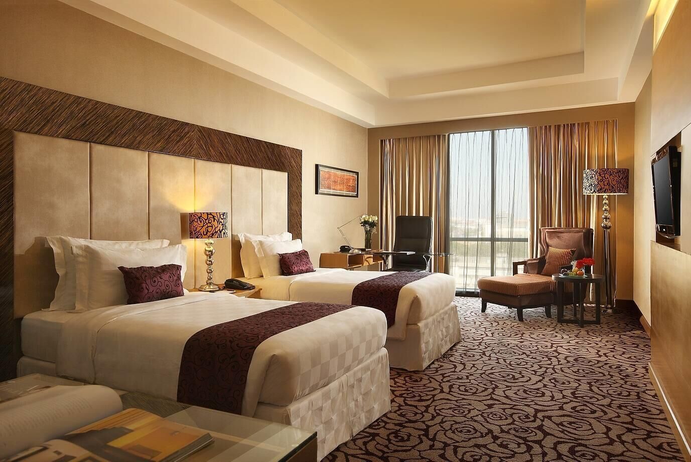 Premium bedding, minibar, in-room safe, desk