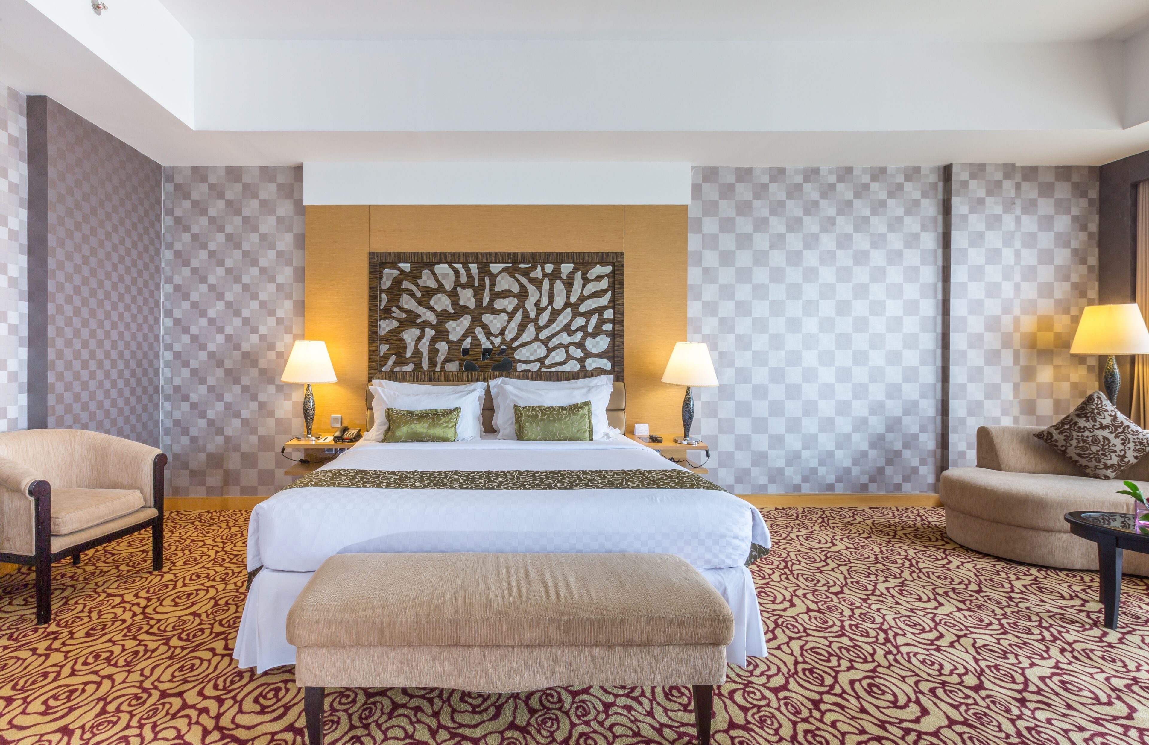 Premium bedding, minibar, in-room safe, desk