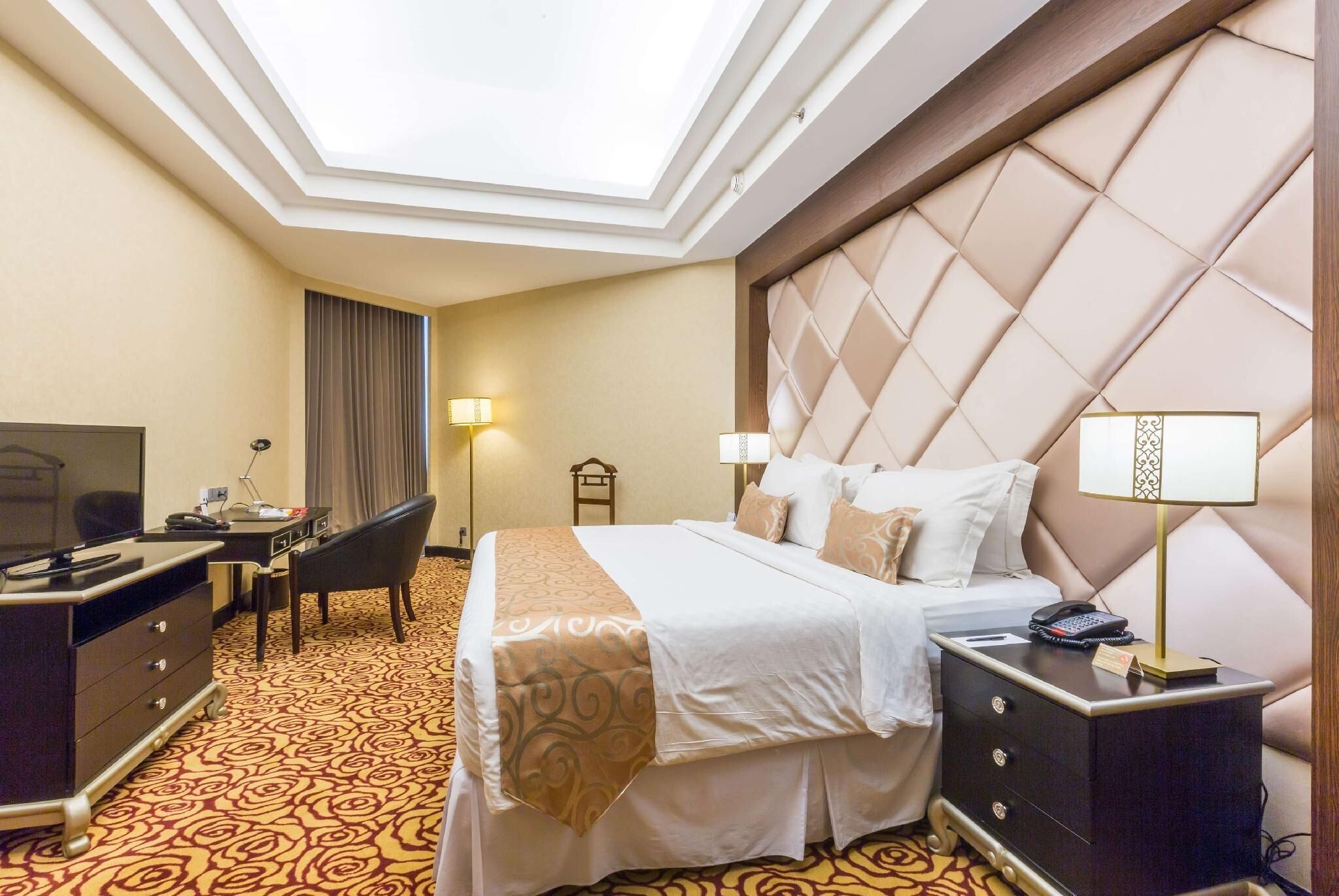 Premium bedding, minibar, in-room safe, desk