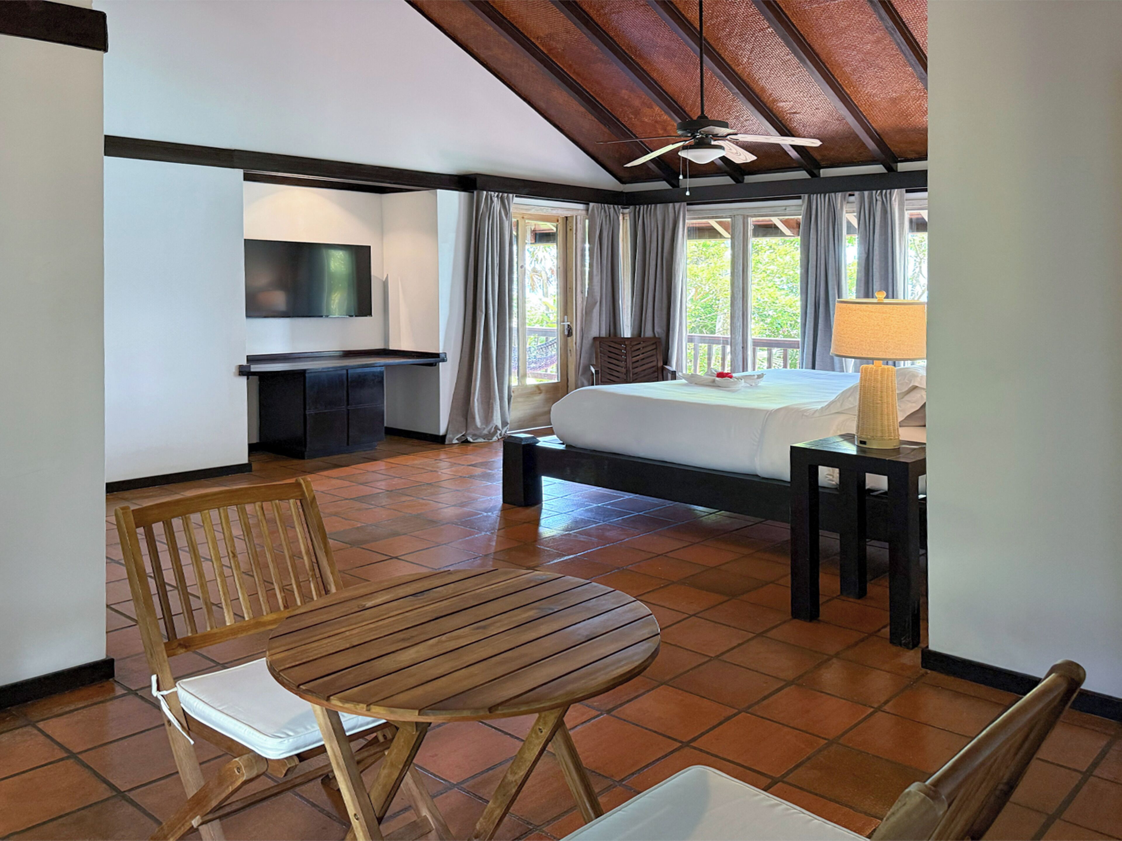 Minibar, safe på rommet og lydisolert