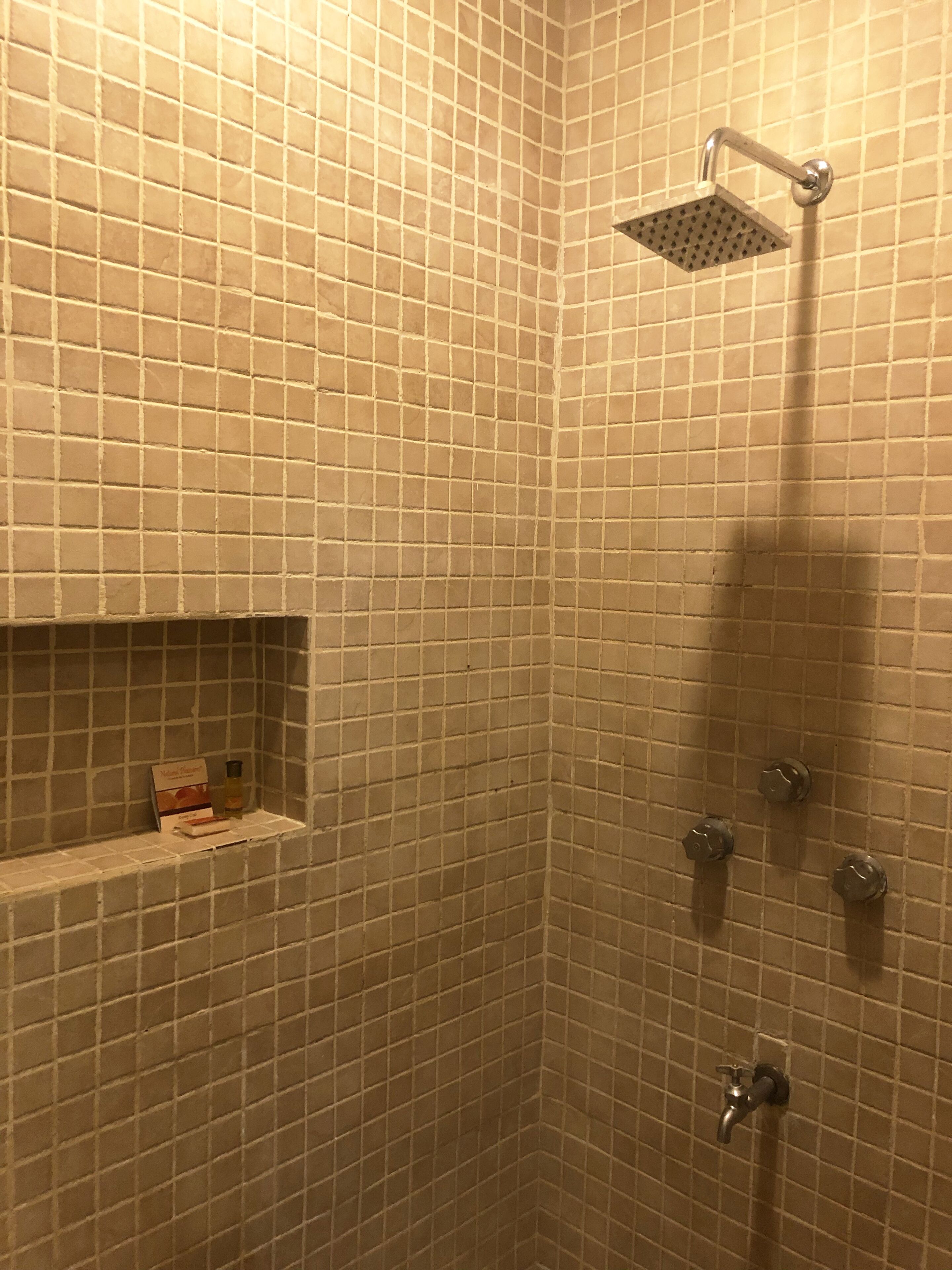 superior double room, pool access | bathroom | shower, free toiletries, hair dryer, towels