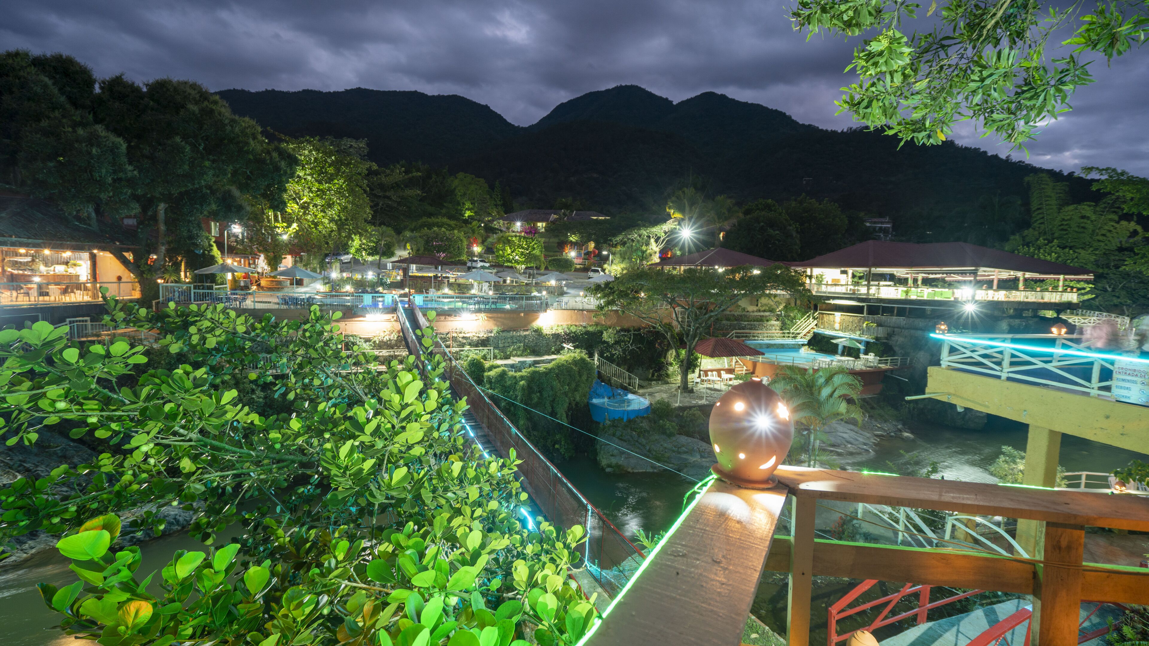 Facciata della struttura