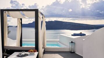 Suite, Private Pool, Sea View | Terrace/patio