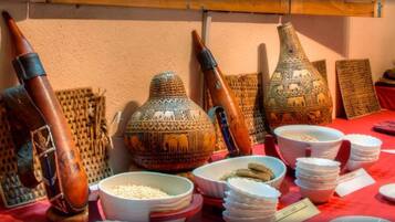 Daily continental breakfast (USD 5 per person)
