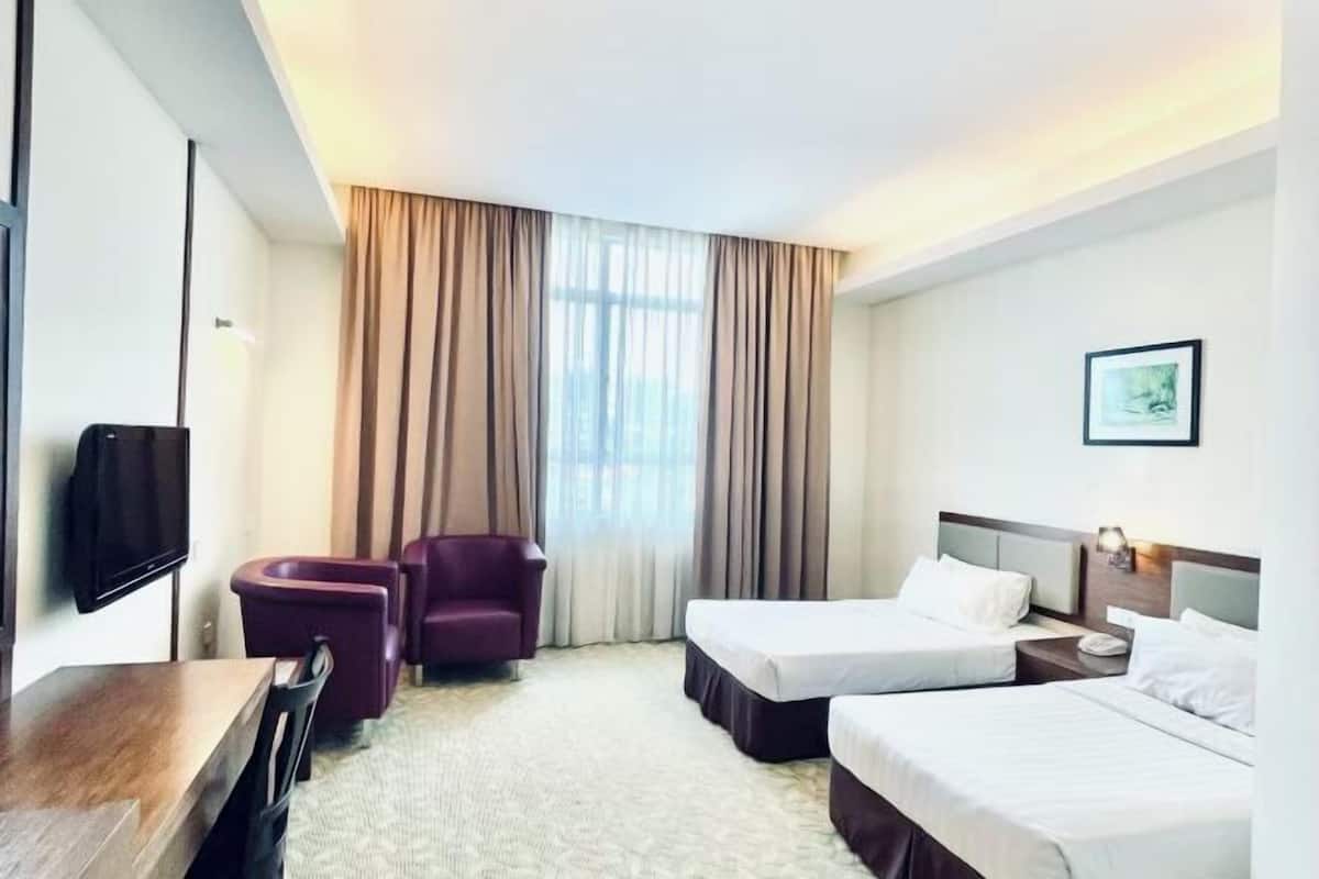 Een minibar, geluiddichte muren, extra bedden, gratis wifi