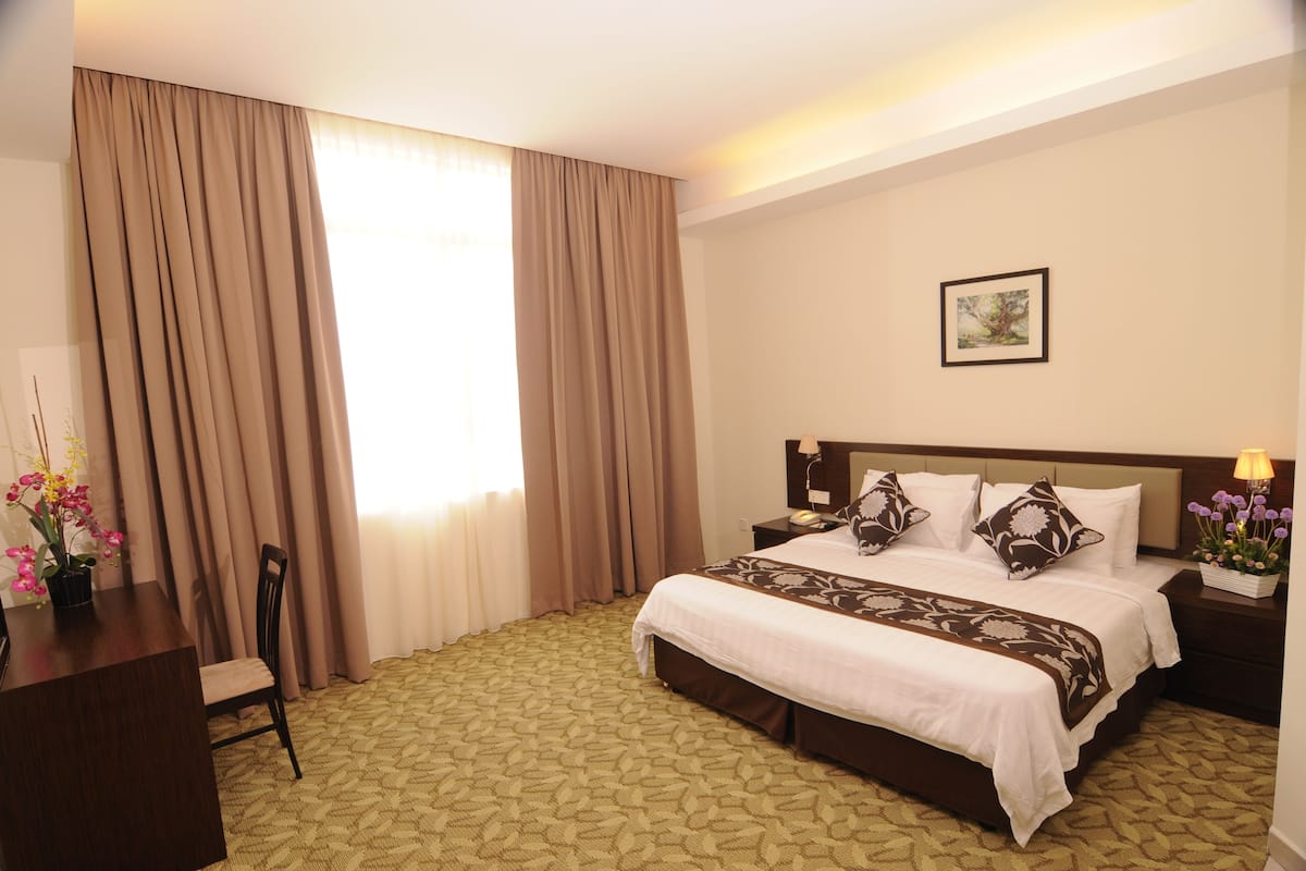 Een minibar, geluiddichte muren, extra bedden, gratis wifi