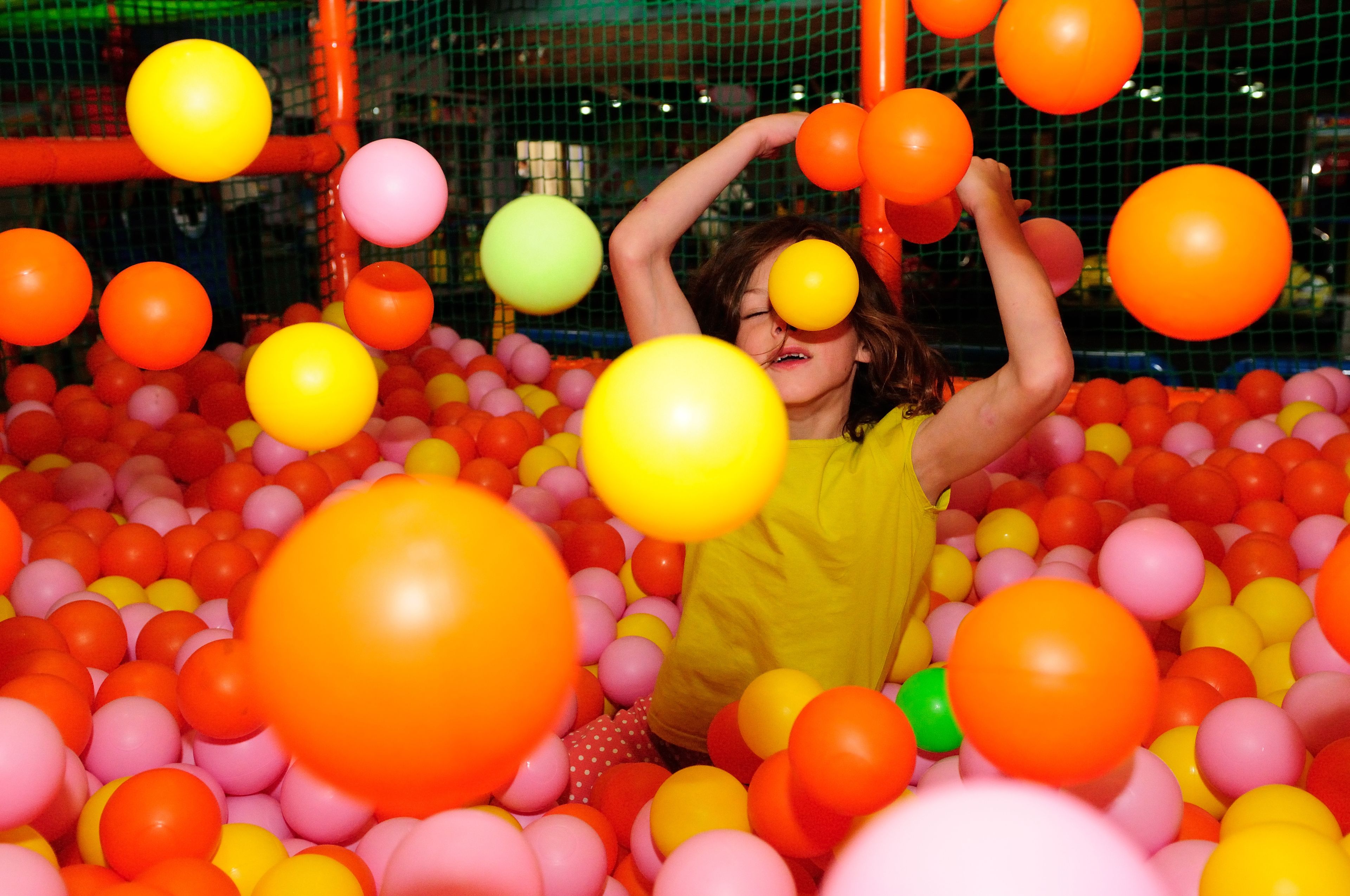 Indendørs legeområde for børn