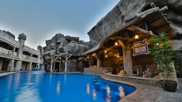 Poolside bar