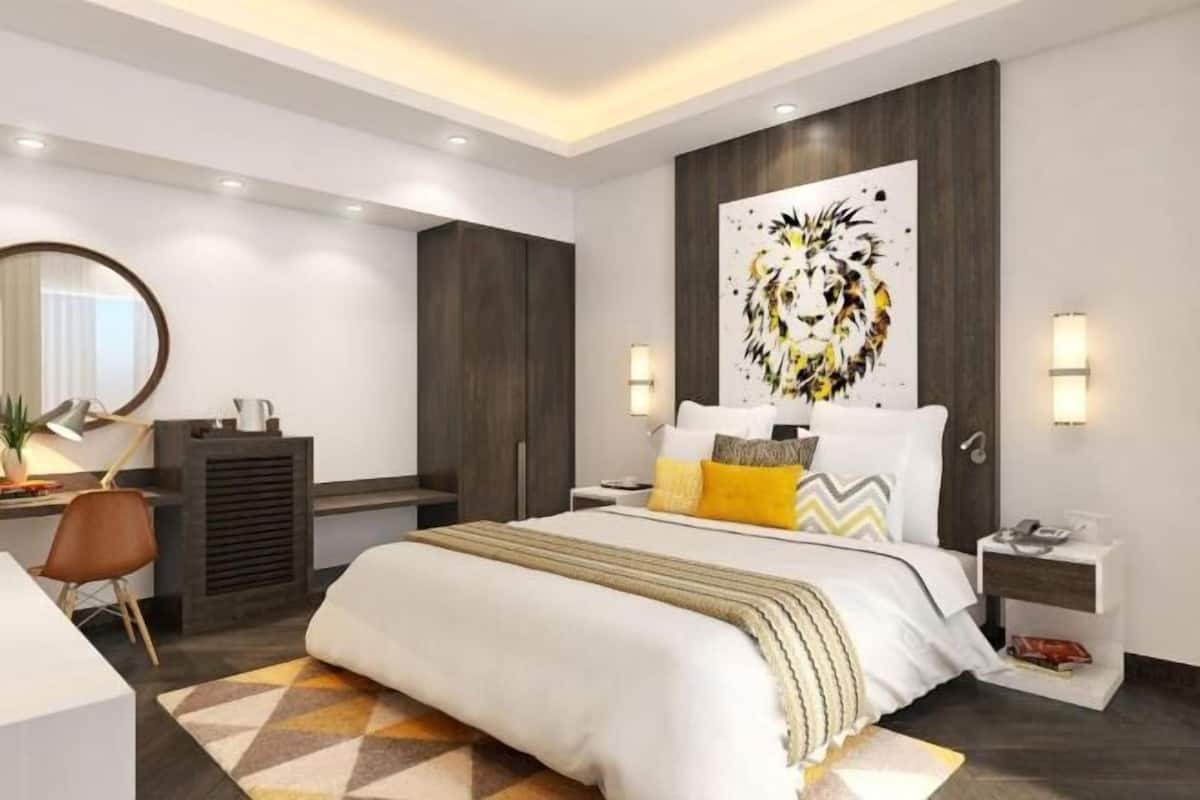 1 chambre, minibar, coffres-forts dans les chambres, bureau