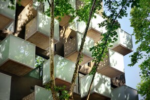 Hótelið að utanverðu