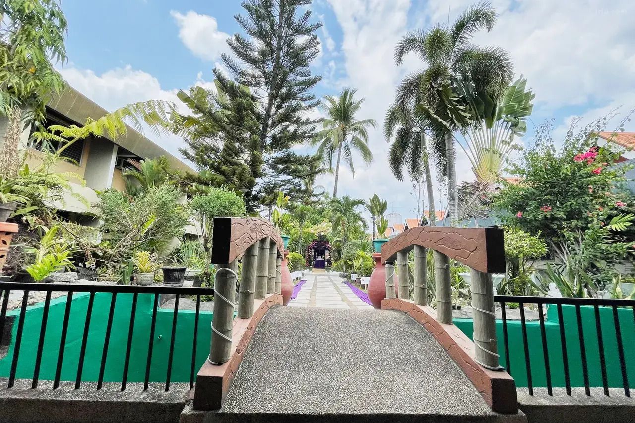 Entrada de la propiedad
