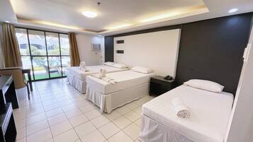 Free WiFi, bed sheets