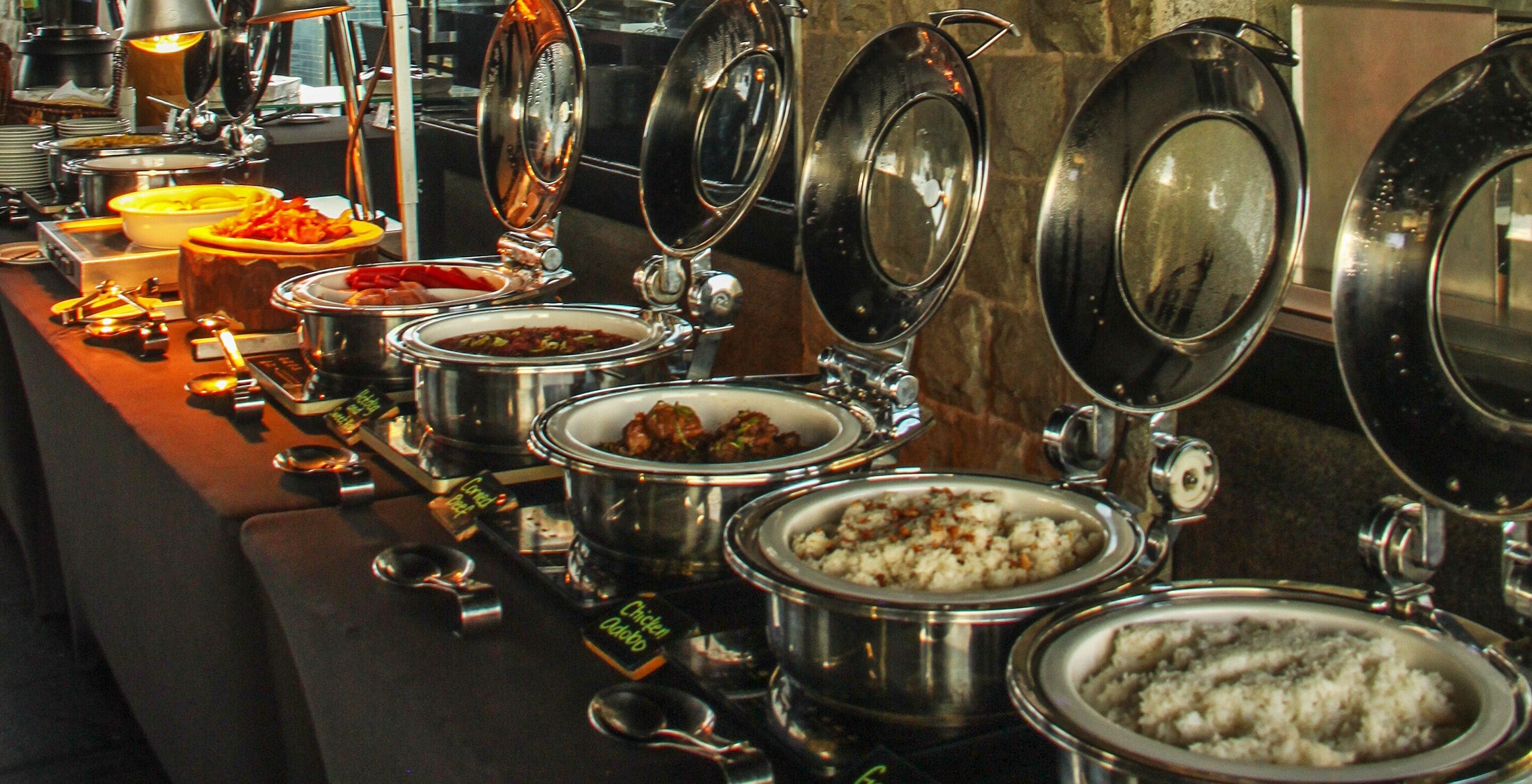 daily buffet breakfast (php 990 per person)