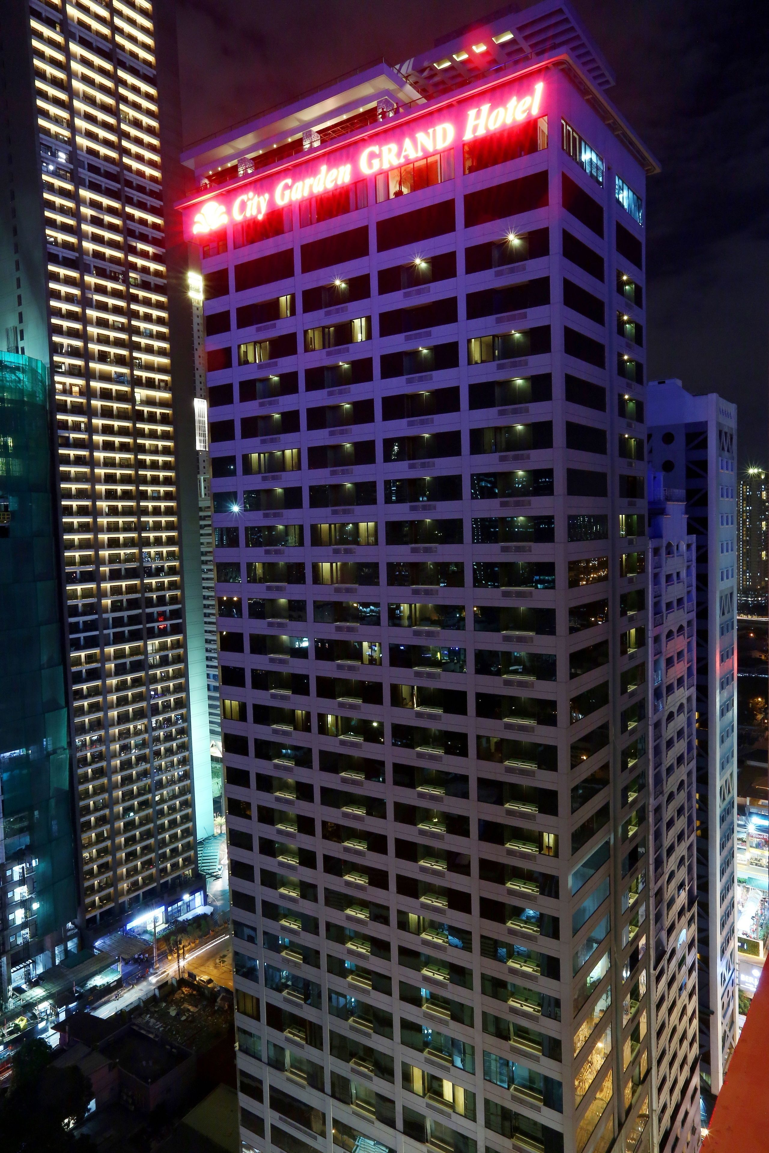 front of property – evening/night