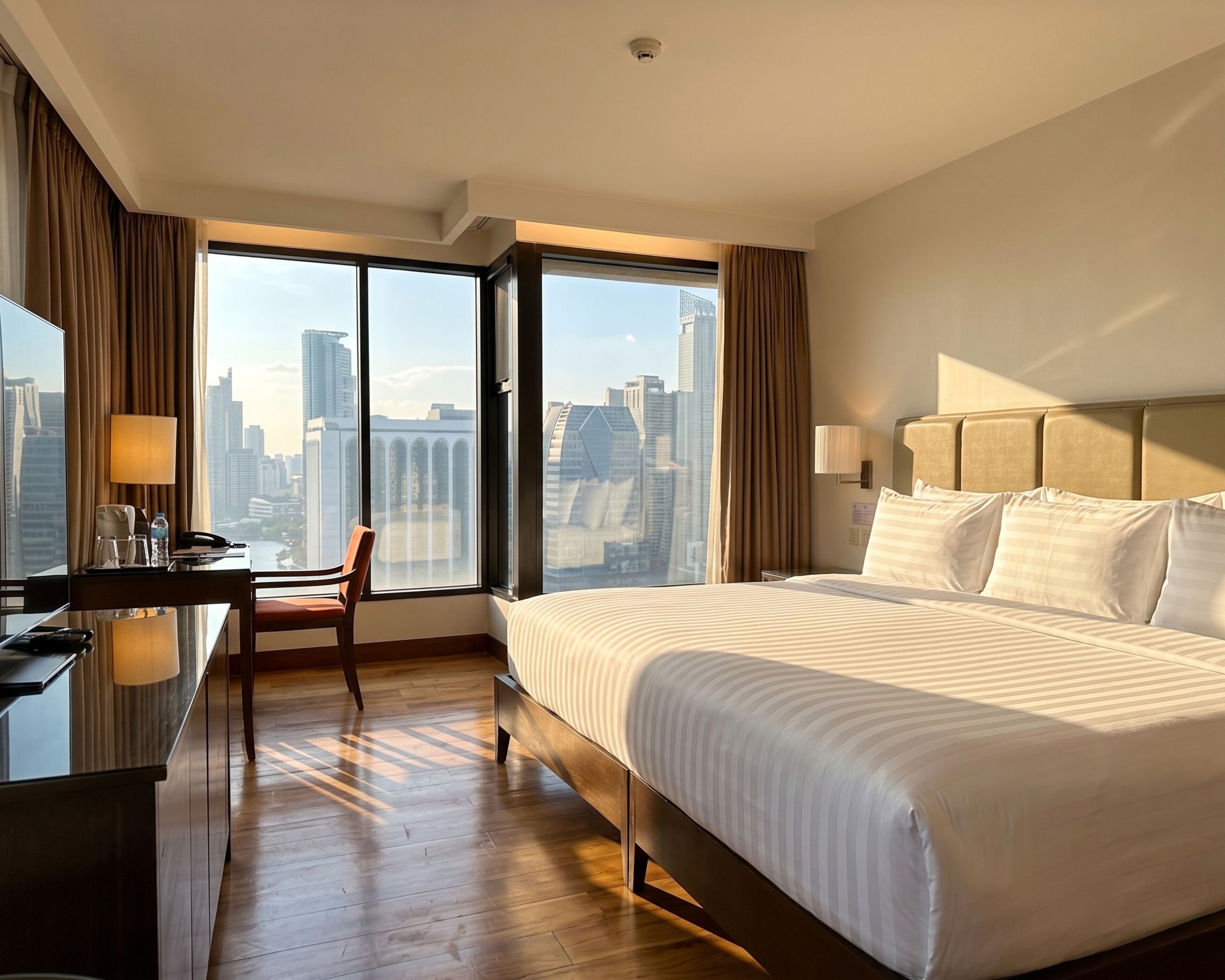 In-room safe, desk, blackout drapes, iron/ironing board