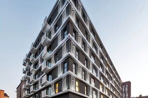 Voorkant van accommodatie