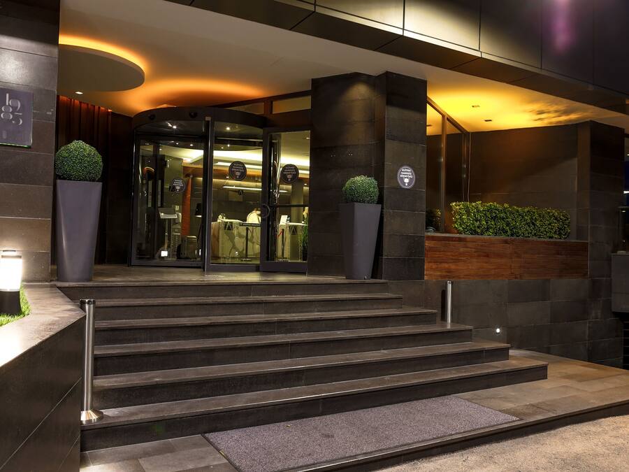 Front of property – evening/night