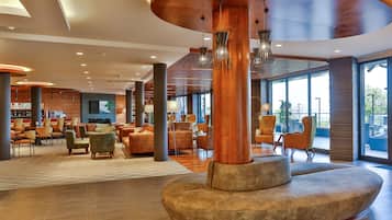 Sala de estar en el lobby