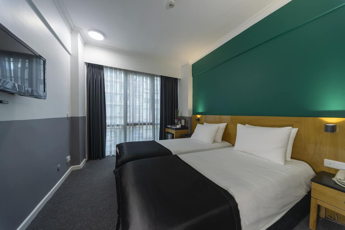 2 slaapkamers, een minibar, een kluis op de kamer, geluiddichte muren