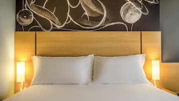 Minibar, in-room safe, desk, blackout drapes