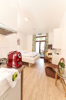 Lejlighed | Premium-sengetøj, Select Comfort-senge, mørklægningsgardiner