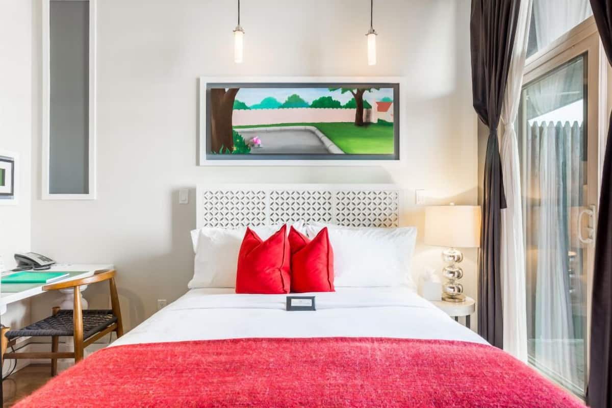 Standard-Loft, Terrasse | 1 Schlafzimmer, hochwertige Bettwaren, Betten mit Memory-Foam-Matratzen