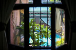 Suite with a King bed, Accesible, Pool View (Margaritas) | View from room